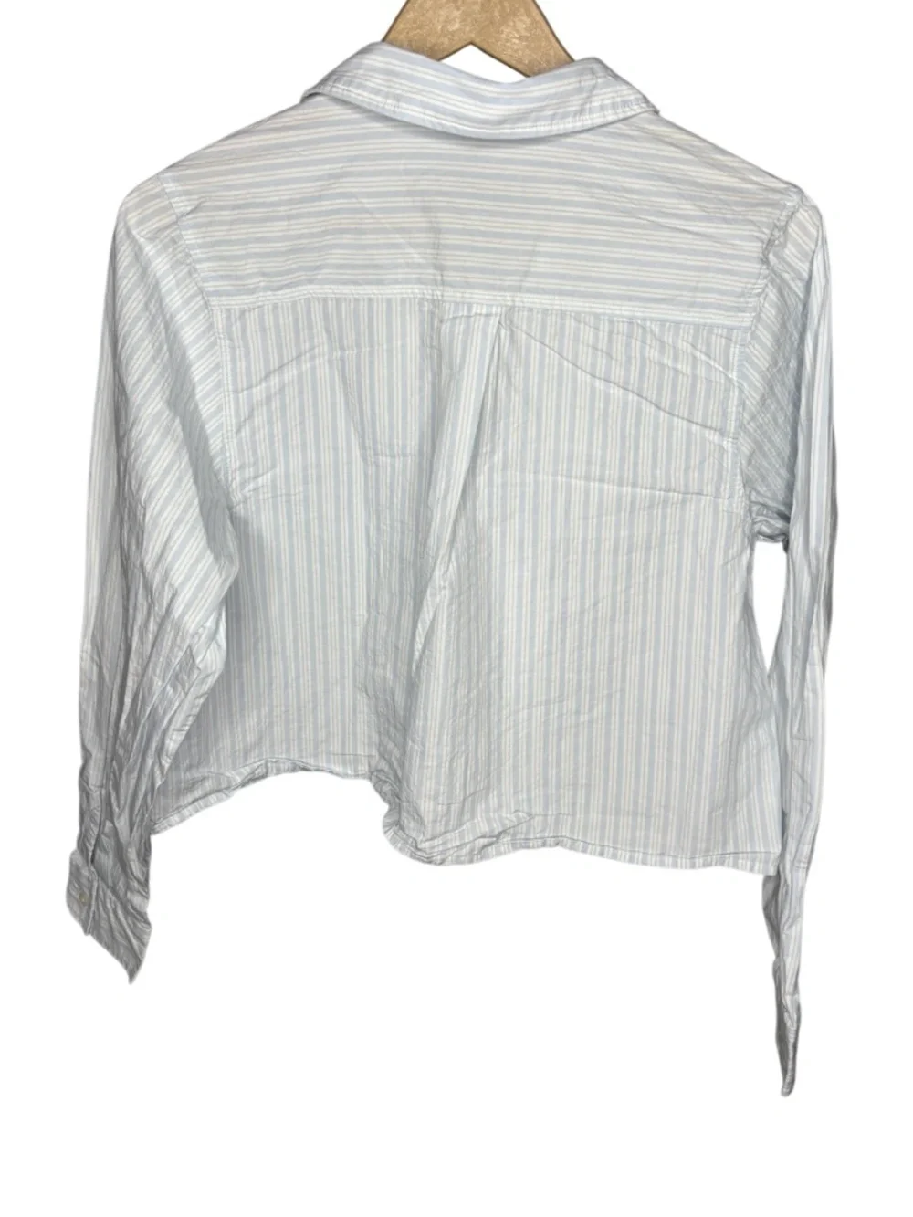 Savage X Fenty | Blue Stripe Pajama Set | Lace Trim Button Top & Shorts | Size M